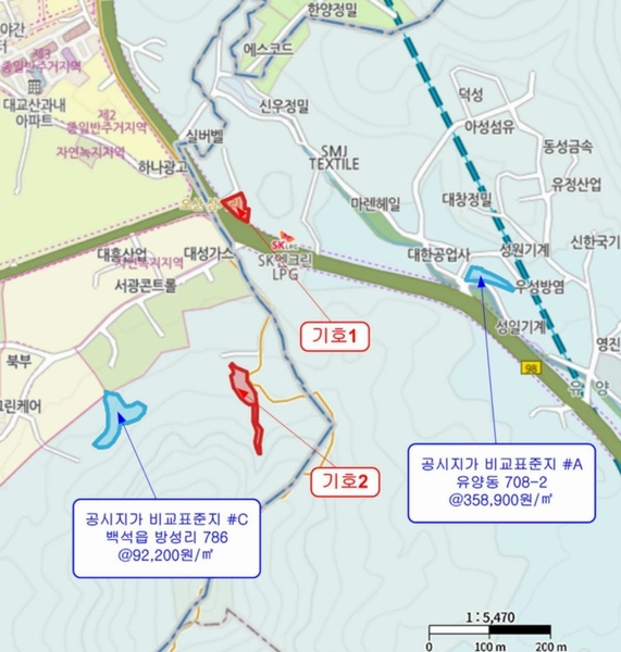 2025타경72987 경기도 양주시 유양동 728-3 농지 경매 이미지