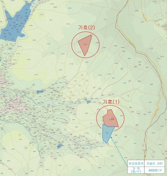 2025타경8369 경상북도 청도군 각북면 지슬리 산110 임야 경매 이미지