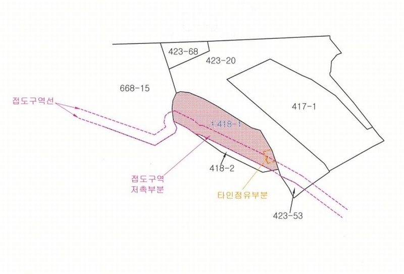 2025타경8237 경상북도 경산시 남천면 금곡리 418-1 도로 경매 이미지