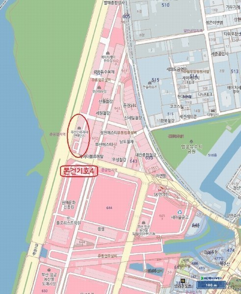 2025타경101966 부산광역시 사상구 강변대로 570, 부산건재집배송단지 씨동 1,2층 1호 근린상가 경매 이미지