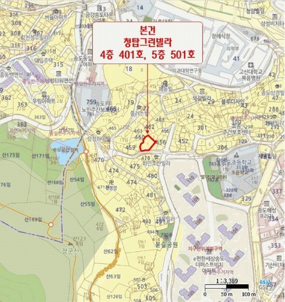 2025타경4290 부산광역시 서구 암남로58번길 10, 청탑그린빌라 4층 401호 아파트 경매 이미지