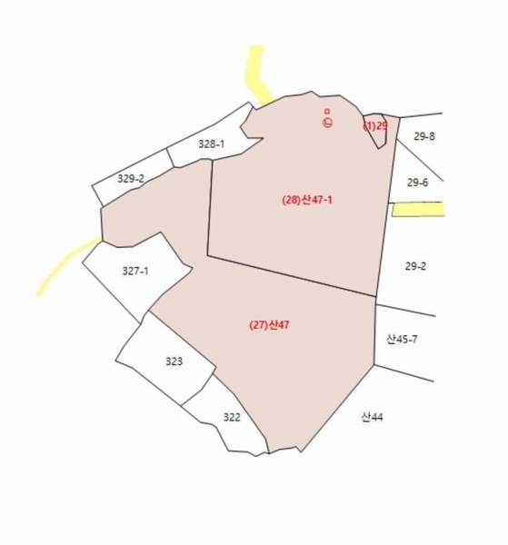 2025타경972 경상북도 영천시 금호읍 삼호리 29 임야 경매 이미지