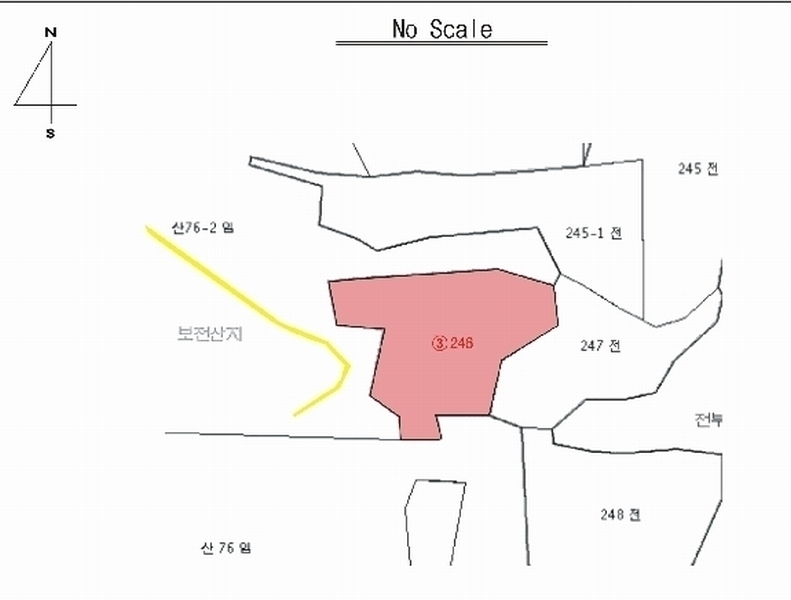 2025타경977 경상북도 칠곡군 동명면 남원리 246 농지 경매 이미지