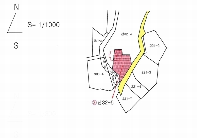 2025타경6745 경상북도 경산시 진량읍 평사리(平沙里) 산32-5 임야 경매 이미지