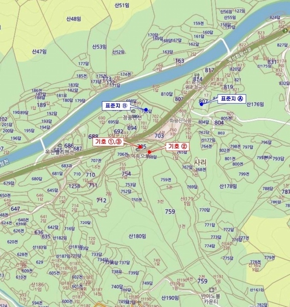 2025타경2243 경상남도 창녕군 계성면 사리 757-2 농지 경매 이미지
