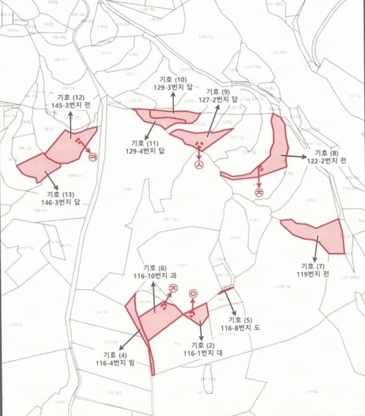 2023타경305204 강원특별자치도 원주시 무실동 145-3 농지 경매 이미지