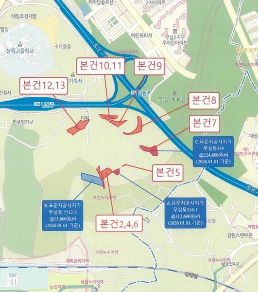 2023타경305204 강원특별자치도 원주시 무실동 116-1 주택 경매 이미지