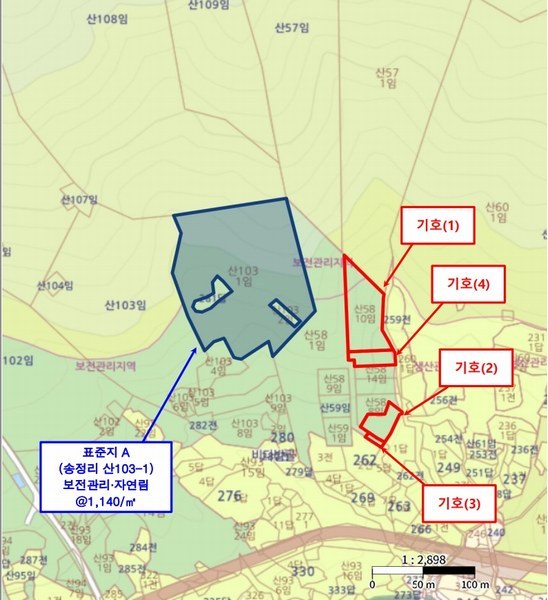 2025타경31051 경상남도 남해군 미조면 송정리 산58-11 임야 경매 이미지