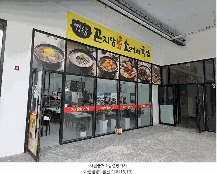 2025타경30928 경상남도 하동군 쌍계로 4, 신화개타운 1층 121호외1개호 근린상가 경매 이미지