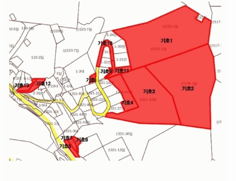 2025타경442 전라남도 순천시 덕월동 산179-1 임야 경매 이미지