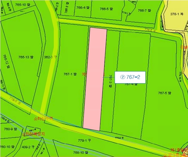 2025타경34391 전라남도 담양군 고서면 고읍리 767-2 농지 경매 이미지