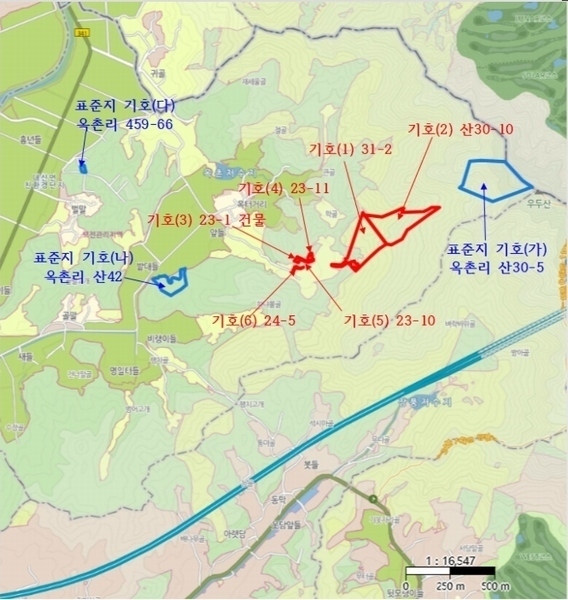 2023타경3464 경기도 여주시 대신면 옥촌리 31-2 임야 경매 이미지