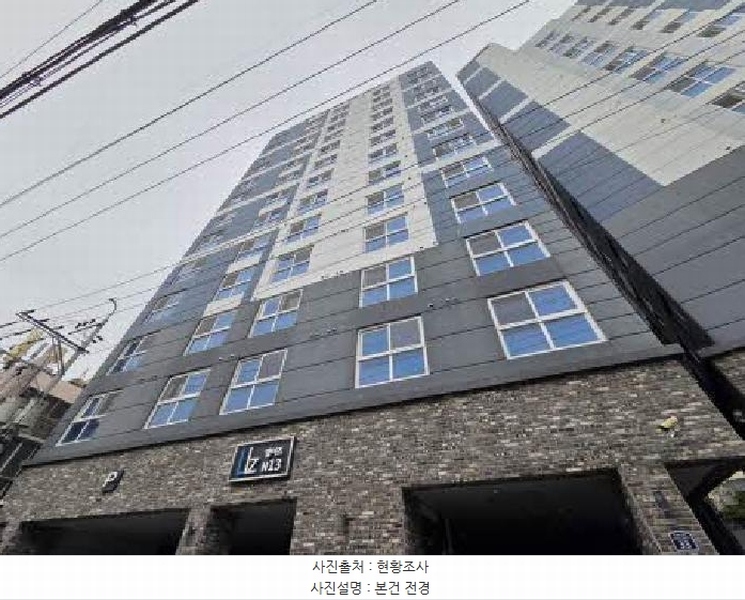 2025타경21850 부산광역시 동래구 여고북로123번길 33, 엘이즈N13 5층 503호 다세대(빌라) 경매 이미지
