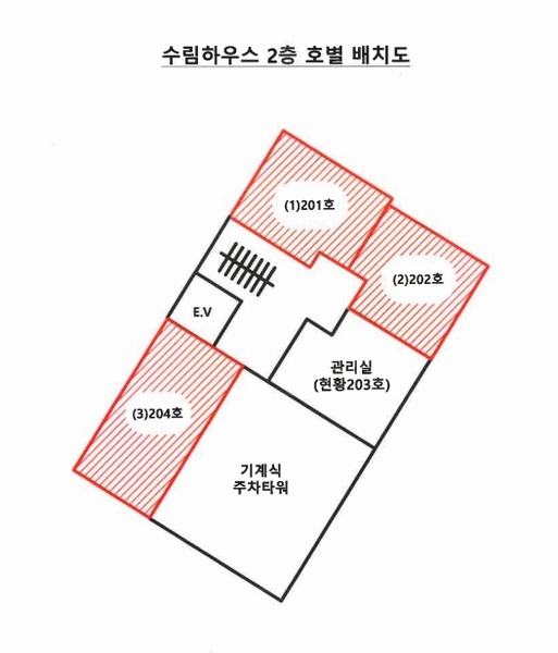 2023타경64487 부산광역시 연제구 거제천로124번길 40, 수림하우스 2층 204호 오피스텔 경매 이미지