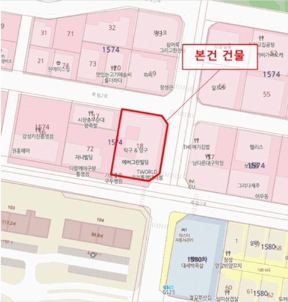 2025타경22033 경상남도 통영시 죽림2로 75, 에버그린빌딩 2층 204호 근린상가 경매 이미지