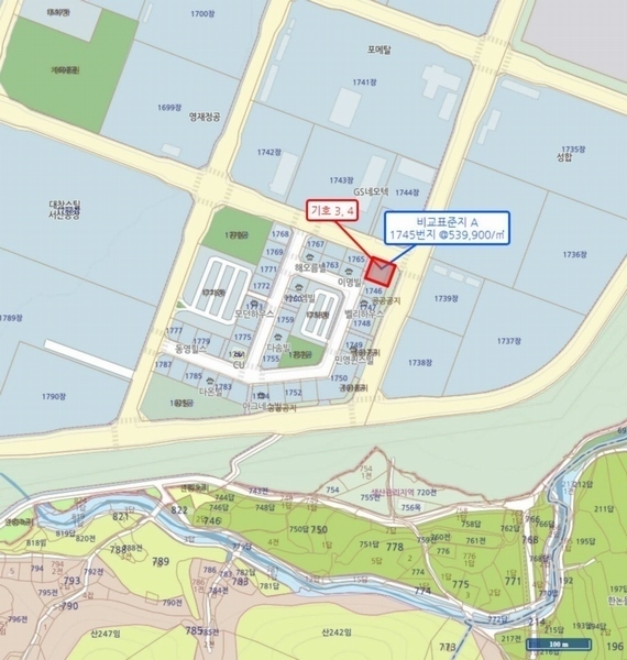 2025타경573 충청남도 서산시 지곡면 무장리 1745 근린시설 경매 이미지