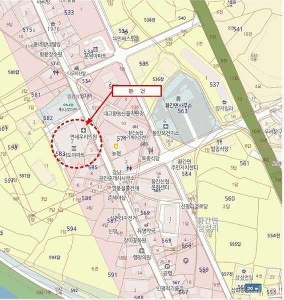 2025타경10167 충청북도 영동군 황간로 39-5, 서도프라자 1층 104호 근린상가 경매 이미지