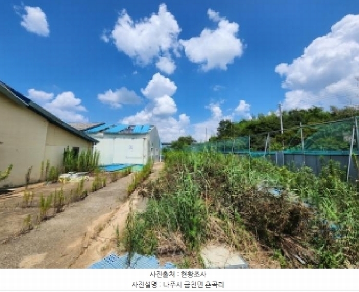 2025타경33463 전라남도 나주시 금천면 촌곡리 304-10 공장 경매 이미지