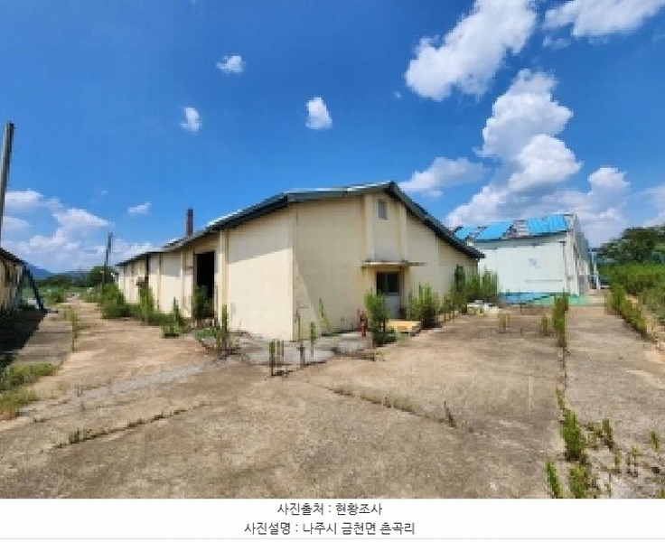 2025타경33463 전라남도 나주시 금천면 촌곡리 304-10 공장 경매 이미지