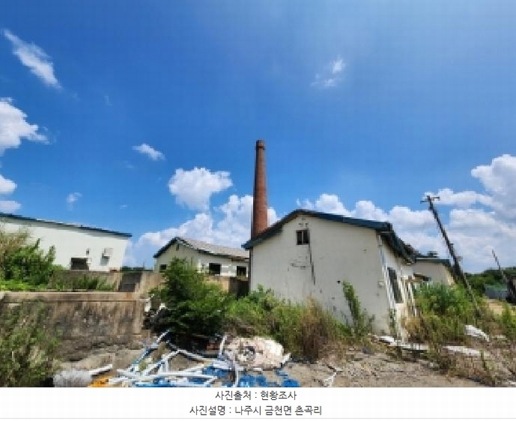 2025타경33463 전라남도 나주시 금천면 촌곡리 304-10 공장 경매 이미지