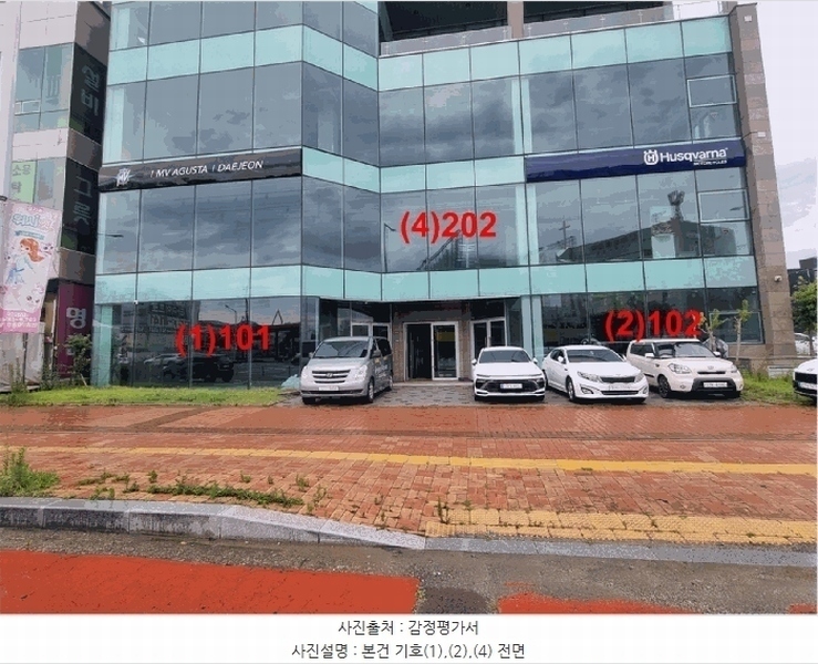 2025타경502959 대전광역시 서구 계백로 1181(도안동), 미르빌딩 1층 101호 근린상가 경매 이미지