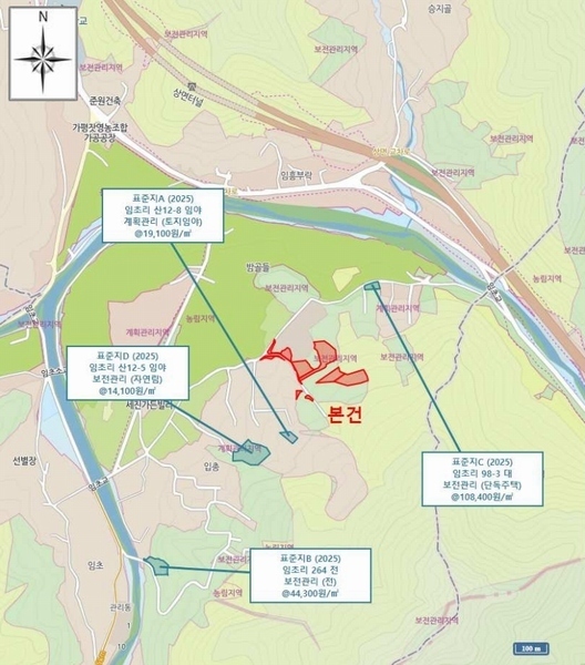 2025타경1549 경기도 가평군 상면 임초리 산42-7 임야 경매 이미지