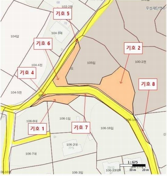 2025타경1549 경기도 가평군 상면 임초리 106 임야 경매 이미지