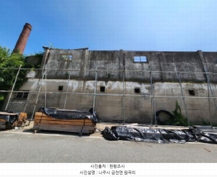 2025타경33463 전라남도 나주시 금천면 원곡리 249 공장 경매 이미지