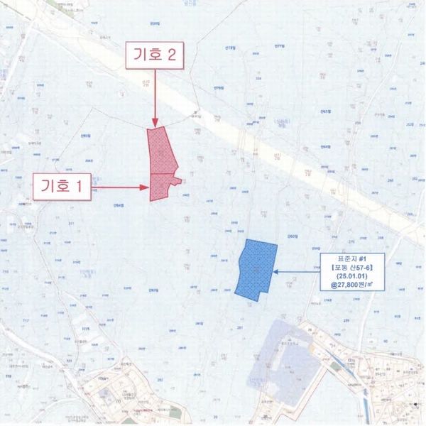 2025타경741 경기도 시흥시 포동 산81-4 임야 경매 이미지