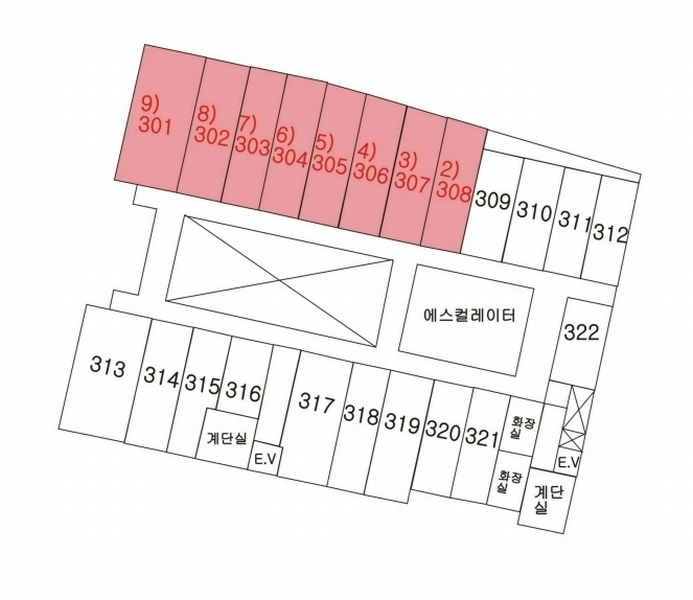 2025타경8277 대구광역시 중구 동성로3길 20, 디스퀘어 3층 305호 근린상가 경매 이미지