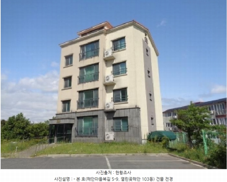 2025타경8083 제주특별자치도 제주시 해안마을북길 5-9, 열린곶해안 103동 4층 401호 다세대(빌라) 경매 이미지