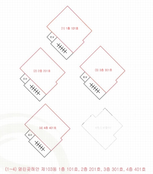 2025타경8083 제주특별자치도 제주시 해안마을북길 5-9, 열린곶해안 103동 4층 401호 다세대(빌라) 경매 이미지