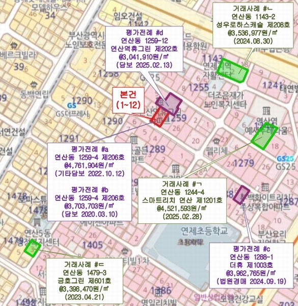 2025타경21852 부산광역시 연제구 거제천로146번길 31, 라이크이즈이즈 8층 802호 오피스텔 경매 이미지