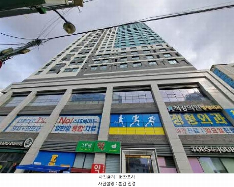 2025타경159 부산광역시 부산진구 중앙대로 797, 삼정그린코아더시티 16층 1615호 오피스텔 경매 이미지