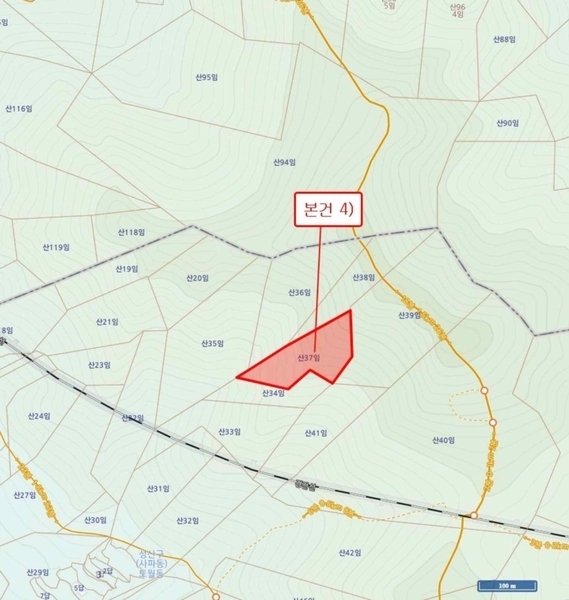 2025타경11660 경상남도 창원시 성산구 토월동 산37 임야 경매 이미지