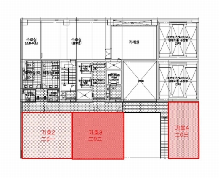 2025타경1376 부산광역시 북구 화명대로 5, 아덴펜트하우스 2층 201호외1개호 근린상가 경매 이미지