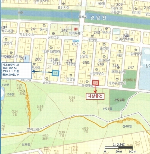 2025타경7947 경상북도 칠곡군 석적읍 중리 249-12 다가구(원룸등) 경매 이미지