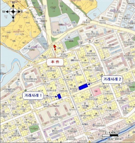 2025타경34300 경기도 부천시 원미구 역곡로 64, 태건타운 1층 101호 근린상가 경매 이미지