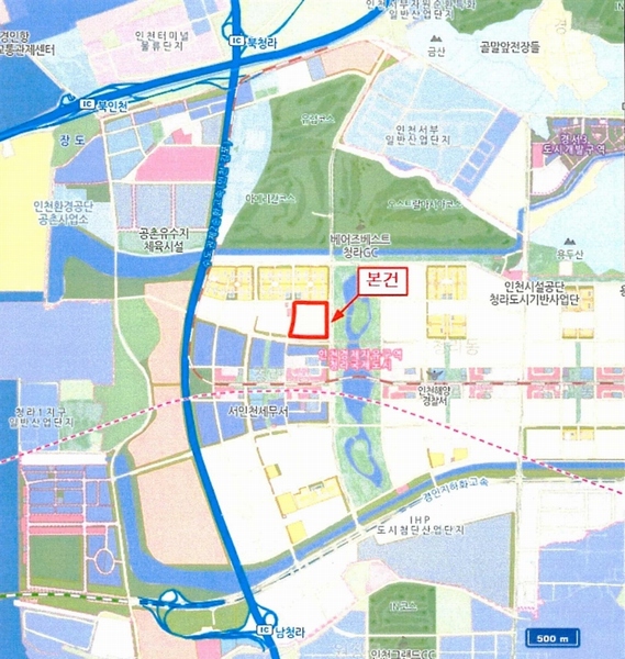 2025타경507580 인천광역시 서구 청라한내로 132, 청라국제금융단지한양수자인레이크블루 644동 32층 3203호 아파트[공급34평형] 경매 이미지