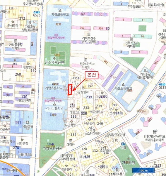 2025타경507580 인천광역시 서구 장고개로275번길 15-10, 월드세라믹빌라 16동 지하층 2호 다세대(빌라)[공급12평형] 경매 이미지