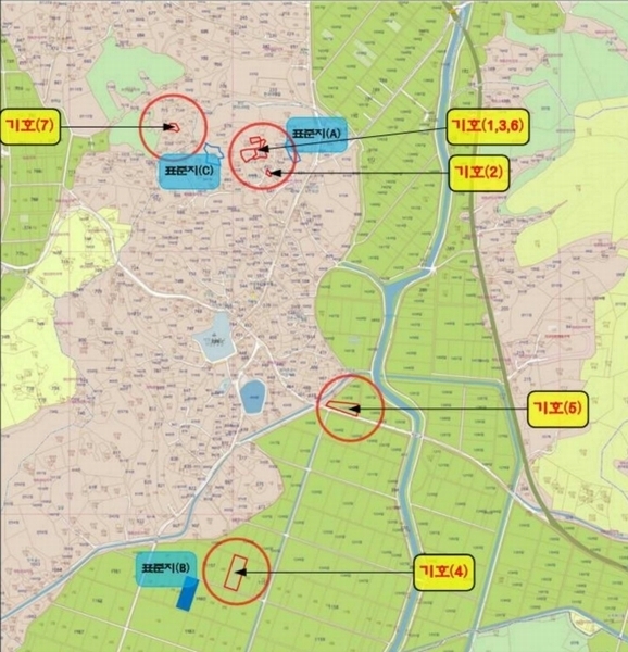 2025타경448 충청남도 부여군 석성면 현내리 726-11 임야 경매 이미지