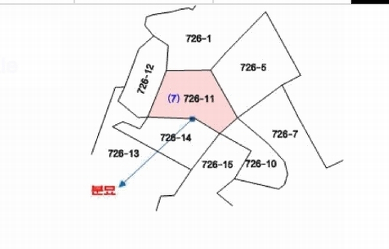2025타경448 충청남도 부여군 석성면 현내리 726-11 임야 경매 이미지