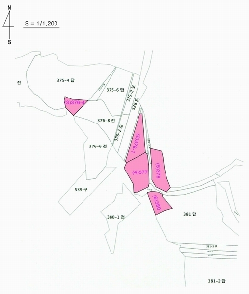 2025타경20455 충청남도 부여군 양화면 암수리 378 농지 경매 이미지