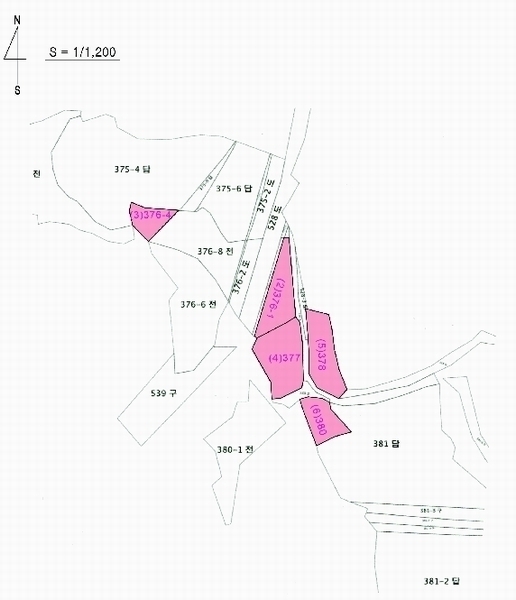 2025타경20455 충청남도 부여군 양화면 암수리 376-4 농지 경매 이미지