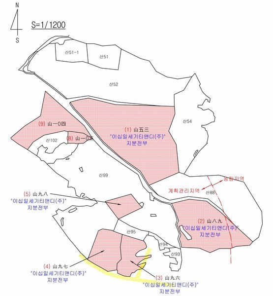 2024타경12079 경상북도 울진군 평해읍 거일리 산96 임야 경매 이미지