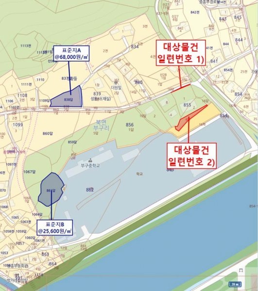 2025타경10229 경상북도 울진군 북면 부구리 855-3 농지 경매 이미지