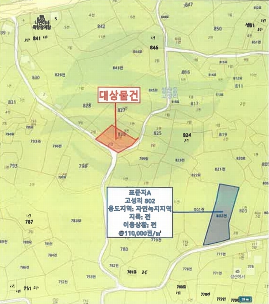 2025타경8253 제주특별자치도 서귀포시 성산읍 고성리 826-2 주유소(위험물) 경매 이미지