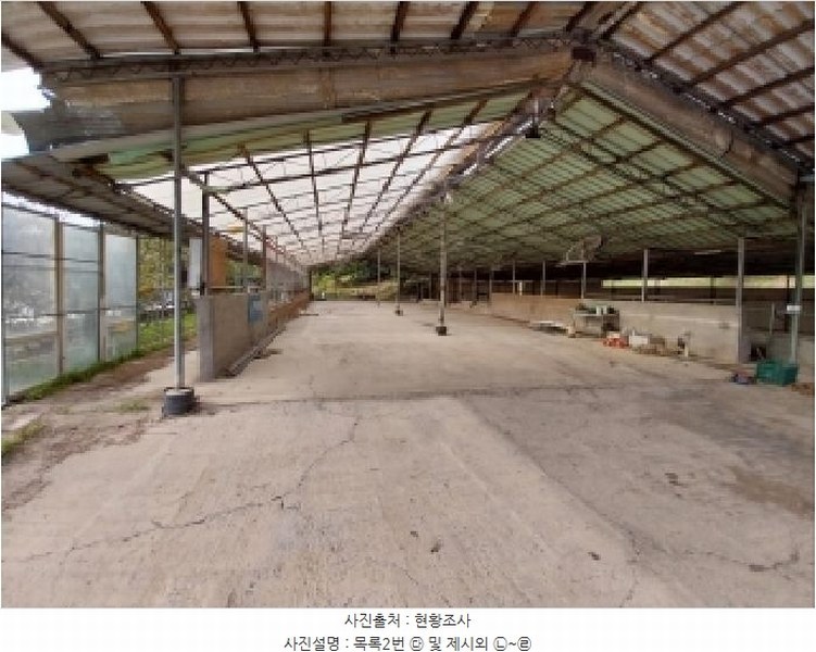 2025타경90 충청남도 청양군 장평면 죽림리 8 농가관련시설 경매 이미지
