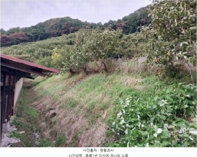 2025타경90 충청남도 청양군 장평면 죽림리 8 농가관련시설 경매 이미지