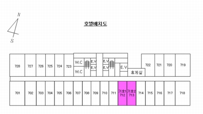 2025타경541 서울특별시 금천구 가산디지털2로 34(가산동), 지밸리더리브스마트타워 7층 712호 아파트형공장 경매 이미지